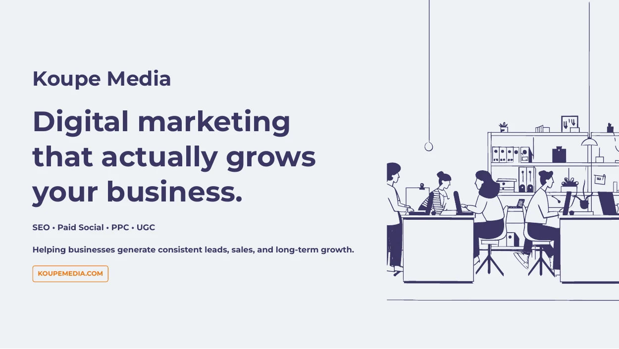 Koupe Media company overview cover