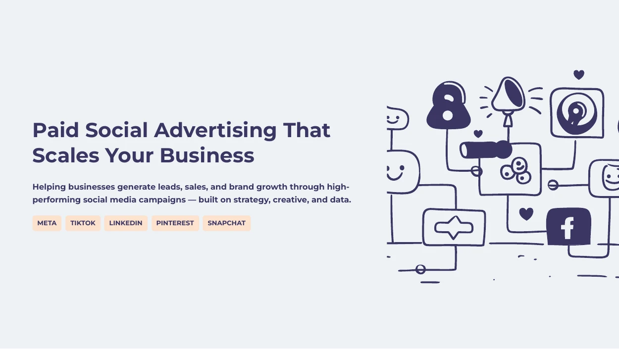 Paid Social Advertising That Scales Your Business guide cover