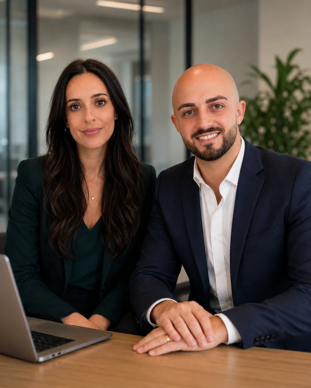 Koupe Media co-founders Liam Wellings and Faye Roper